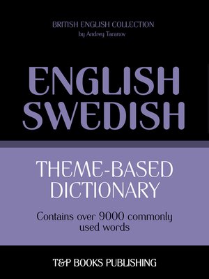 cover image of Theme-Based Dictionary